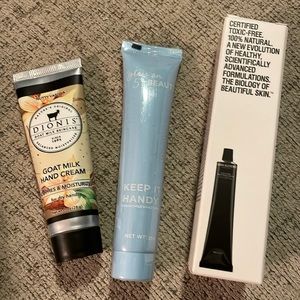 Lot of 3 hand creams